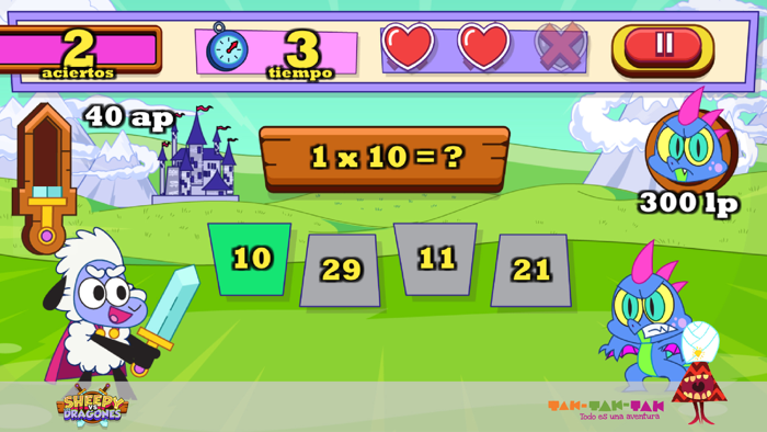 Sheepy Vs Los Dragones