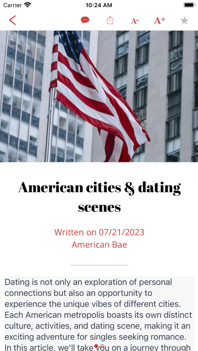 American Bae - USA Date Chat Screenshot