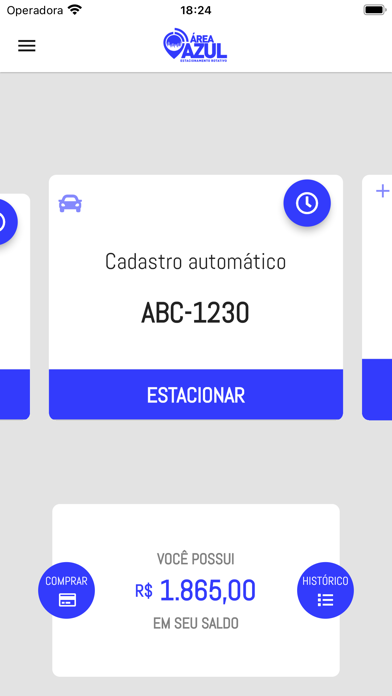 Área Azul Muriaé Screenshot