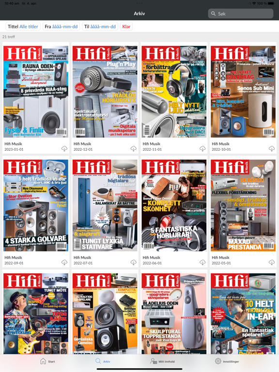 Screenshot #5 pour Hifi & Musik