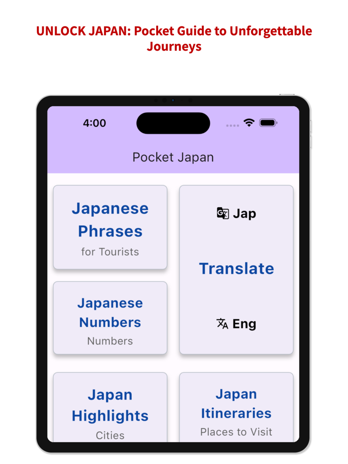 Pocket Japan Guide to Japan