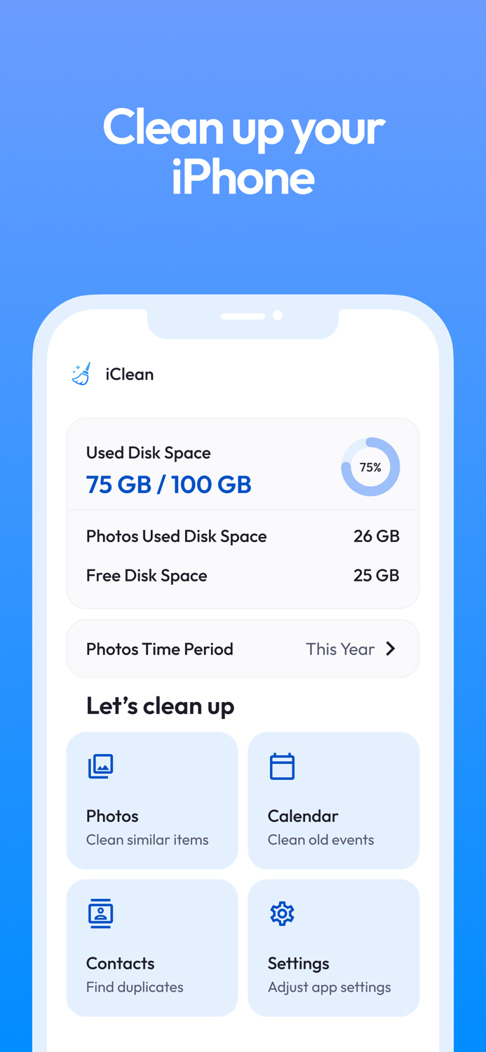 iClean - Phone Storage Cleaner