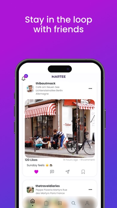 Martee - Travel Planner Screenshot