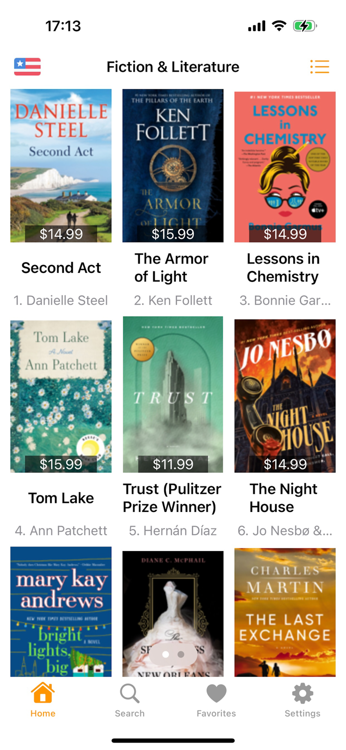 Bestsellers for Book Store