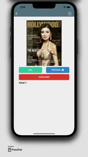 hollywood weekly international edition iphone capturas de pantalla 2