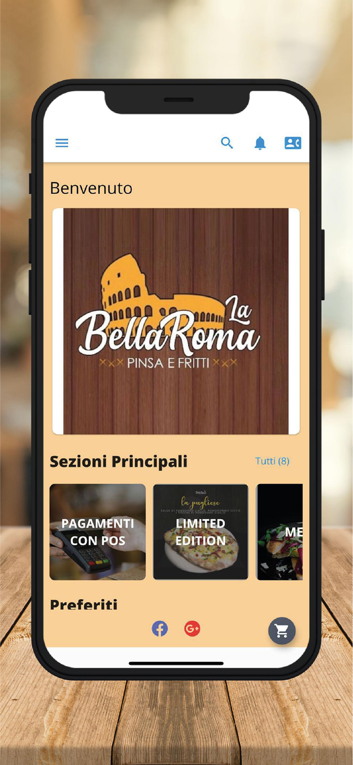 Pinseria la bella Roma