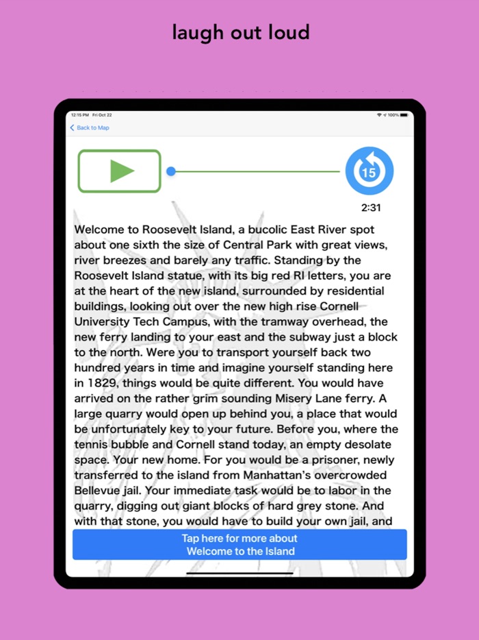 PlaceChase Roosevelt Island