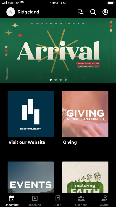 Ridgeland Church Screenshot