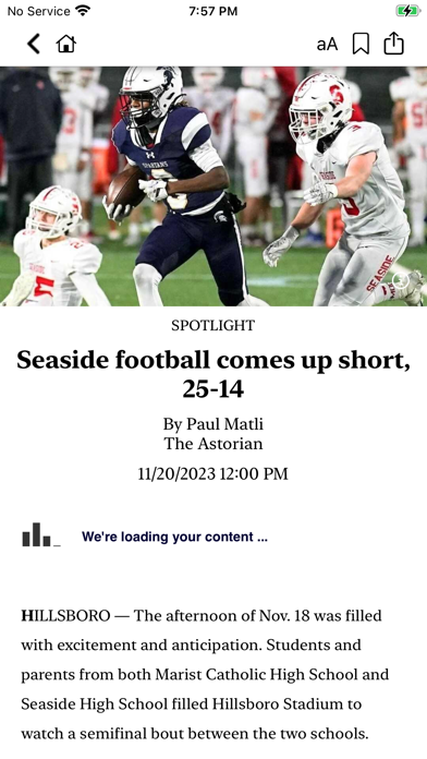 Seaside Signal:News & eEdition Screenshot