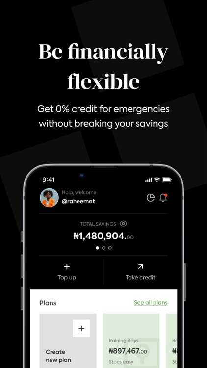 Stacs - Save & Get Credit