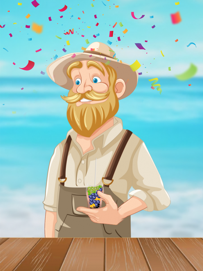 Sea Cocktail DIY Bubble Game