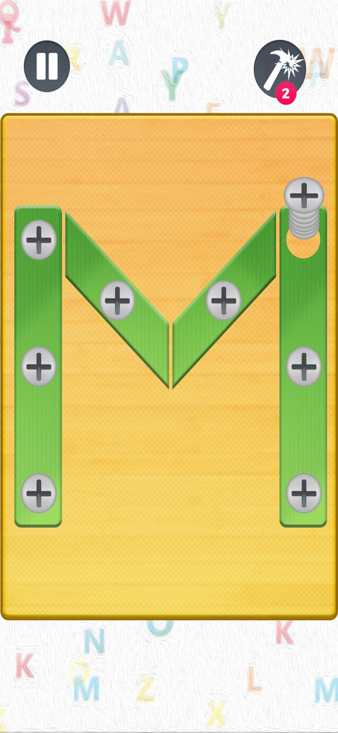 Tangle Screw Pin Nuts and Bolts