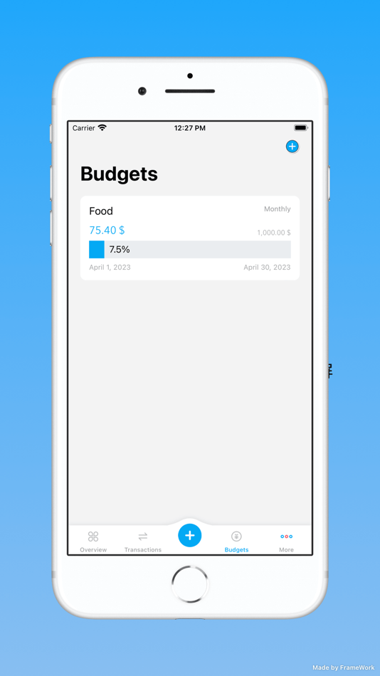 #3. GeeMoon: A Bookkeeping App (iOS) 由: 乐彬 梅