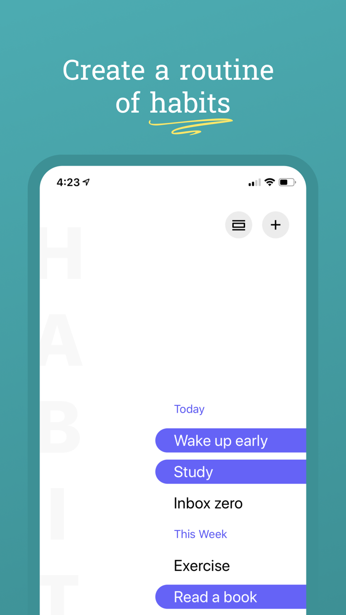 Petual  Daily Habits