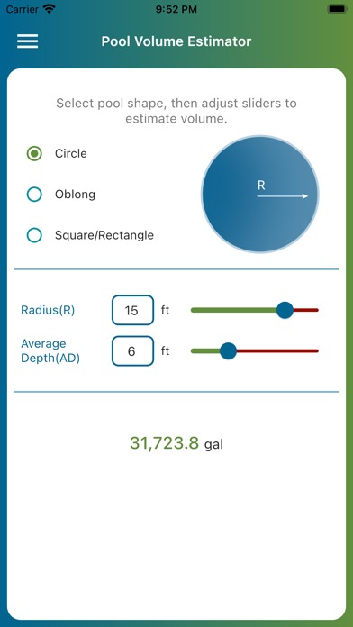 LSI Calculator Screenshot