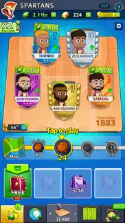 idle five - basketball manager iphone screenshot 1