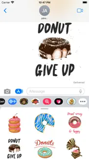 How to cancel & delete donuts deluxe stickers 2