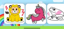 Game screenshot Colouring and drawing for kids apk