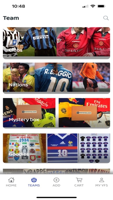 Your Football Shirt Screenshot
