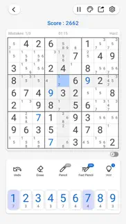 sudoku - number brain games iphone screenshot 3