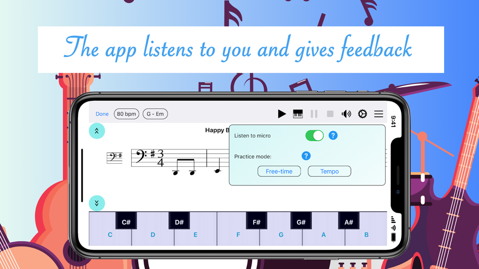 #4. Easy Note: learn music notes (iOS) 由: TRAN PHUONG