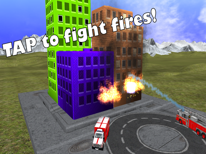 Fire Truck Race and Rescue
