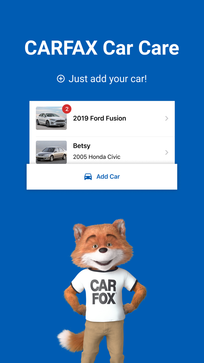CARFAX Car Care