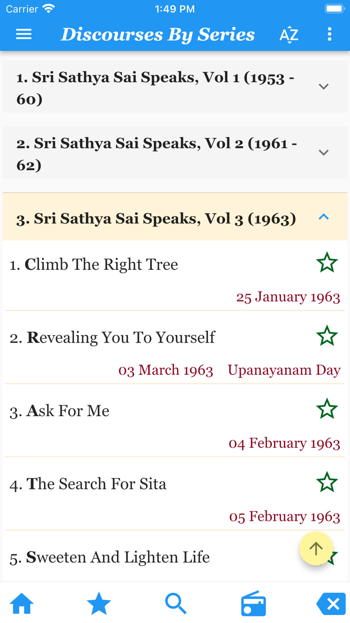 Sri Sathya Sai Speaks