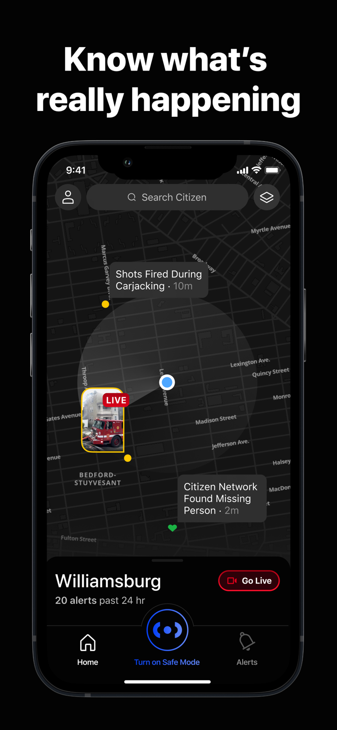 Citizen Local Safety Alerts