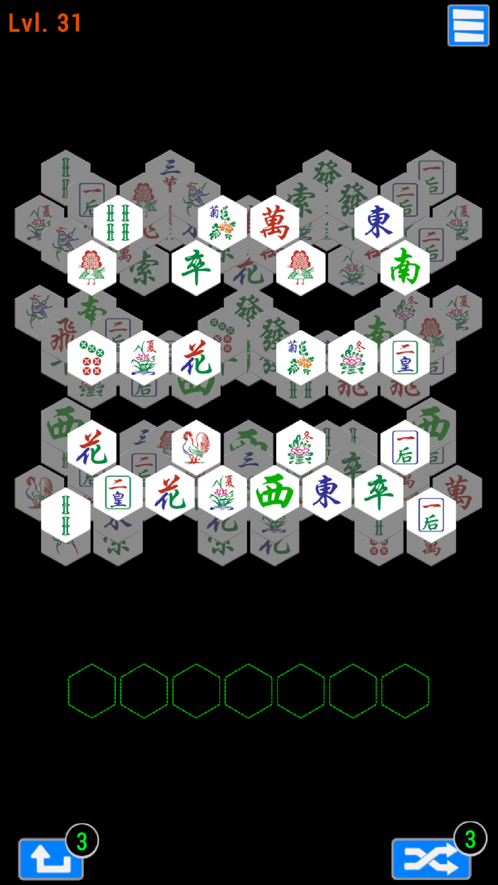 Hexa Mahjong Tiles