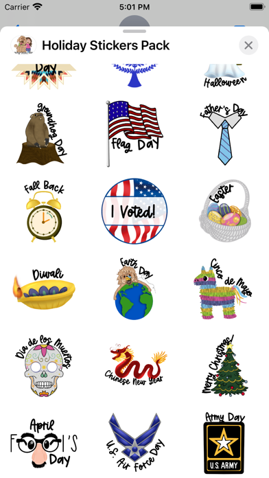 Holiday Stickers Pack by SDD Screenshot