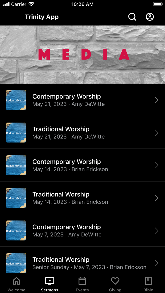 The Trinity App