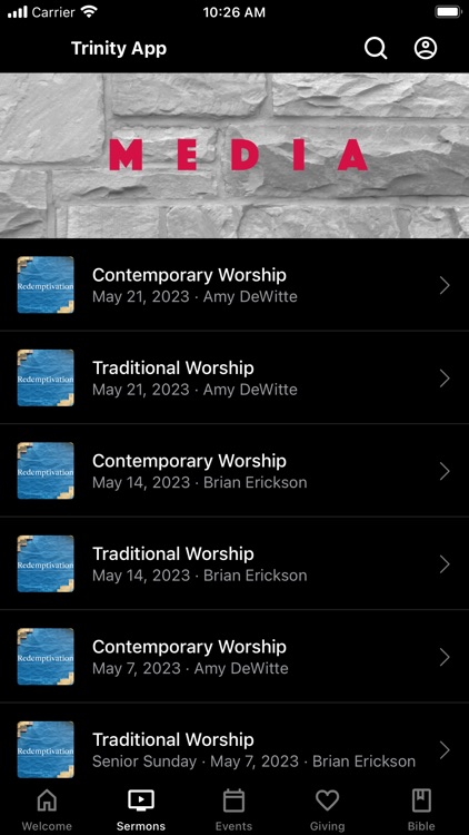The Trinity App