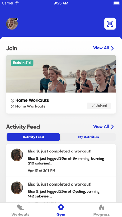 Plus Fitness Screenshot