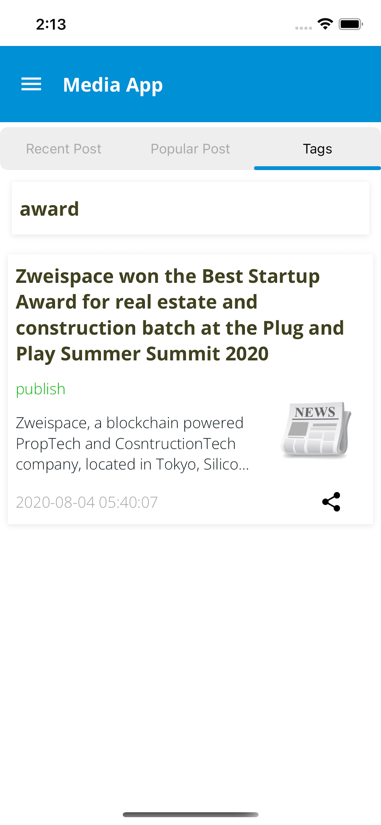 Zwei media
