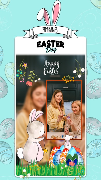 Easter Pip Photo Frames & card Screenshot
