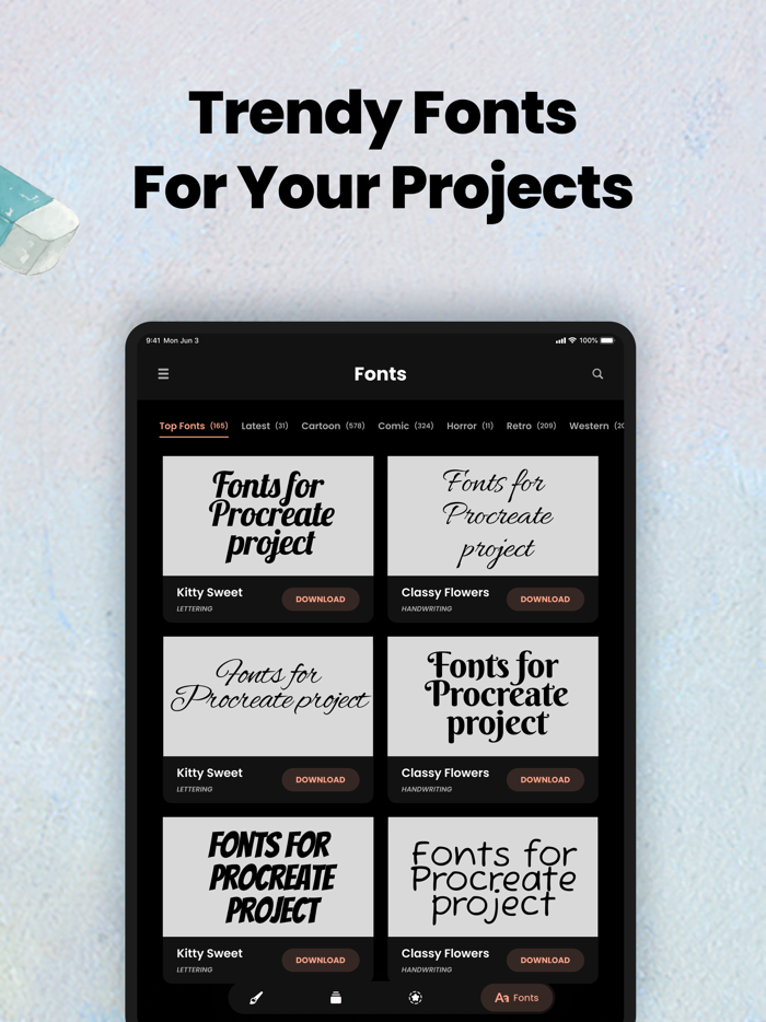 Brushes for Procreate Art