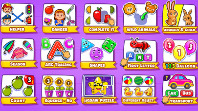 Learning games for preschooler Screenshot
