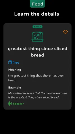 Game screenshot English Food Idioms hack