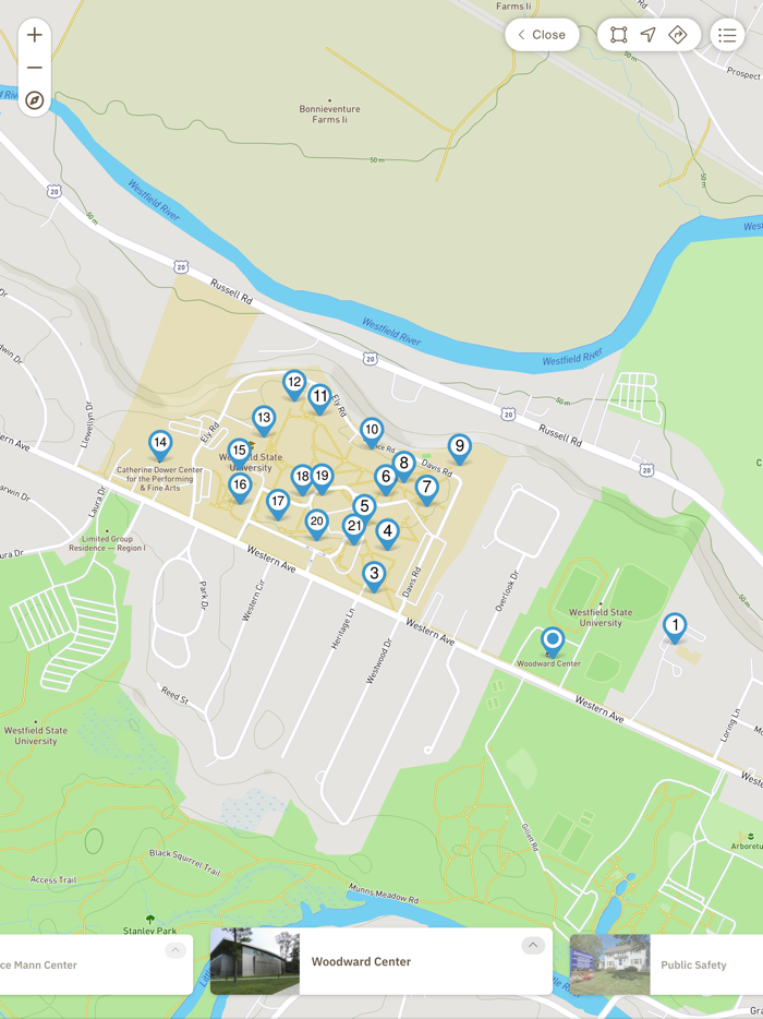 Westfield State Campus Tour