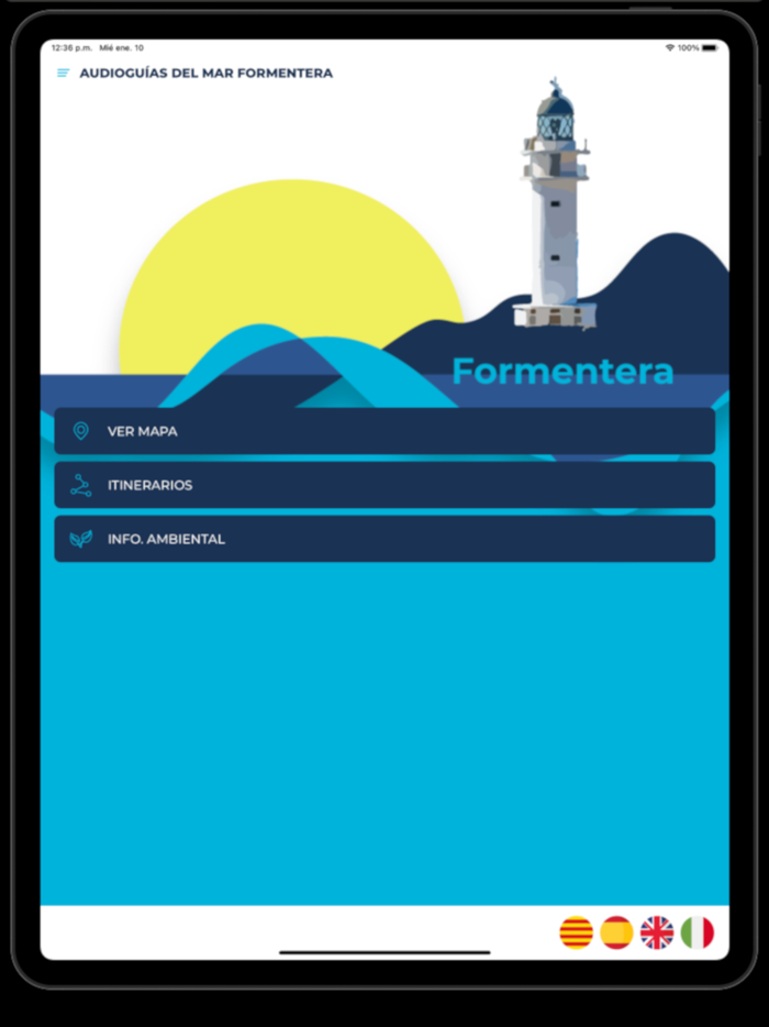 Audioguías del mar Formentera