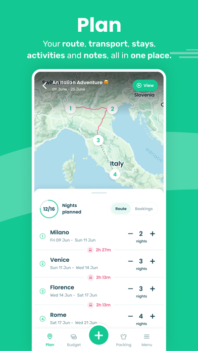 Stippl - Travel Planner Screenshot