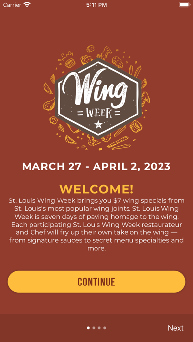 St. Louis Wing Week Screenshot