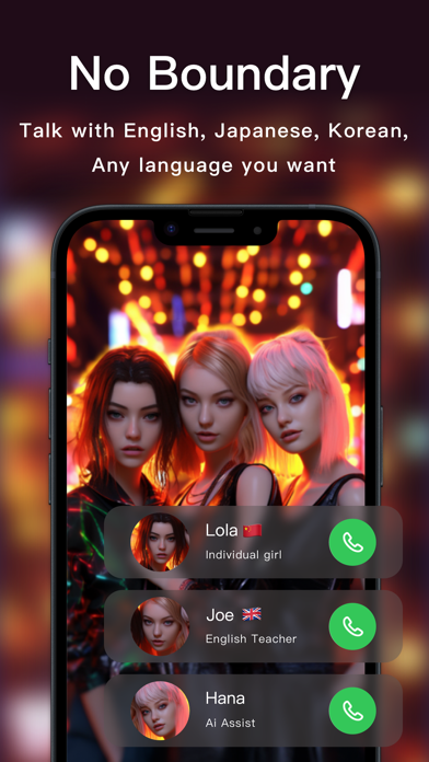 Ainder - Find Anime AI Friends Screenshot