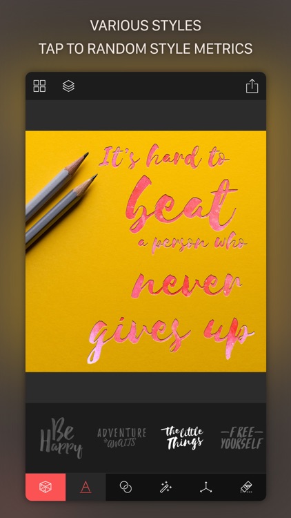 TypiMage: Poster & Quote Maker screenshot-0