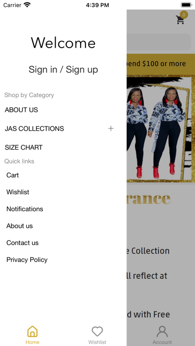 JAS BOUTIQUE Screenshot
