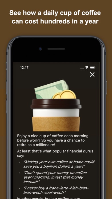 Coffee To Money Converter Screenshot