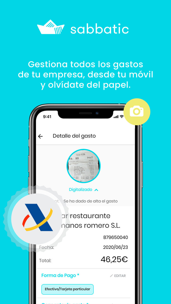 Sabbatic - Control de gastos