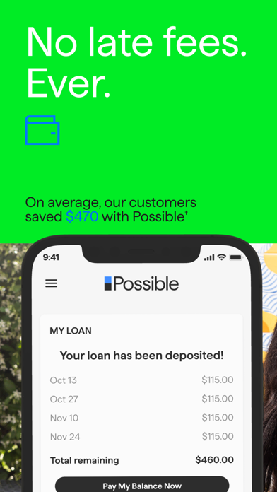 Possible: Fast Cash & Credit Screenshot