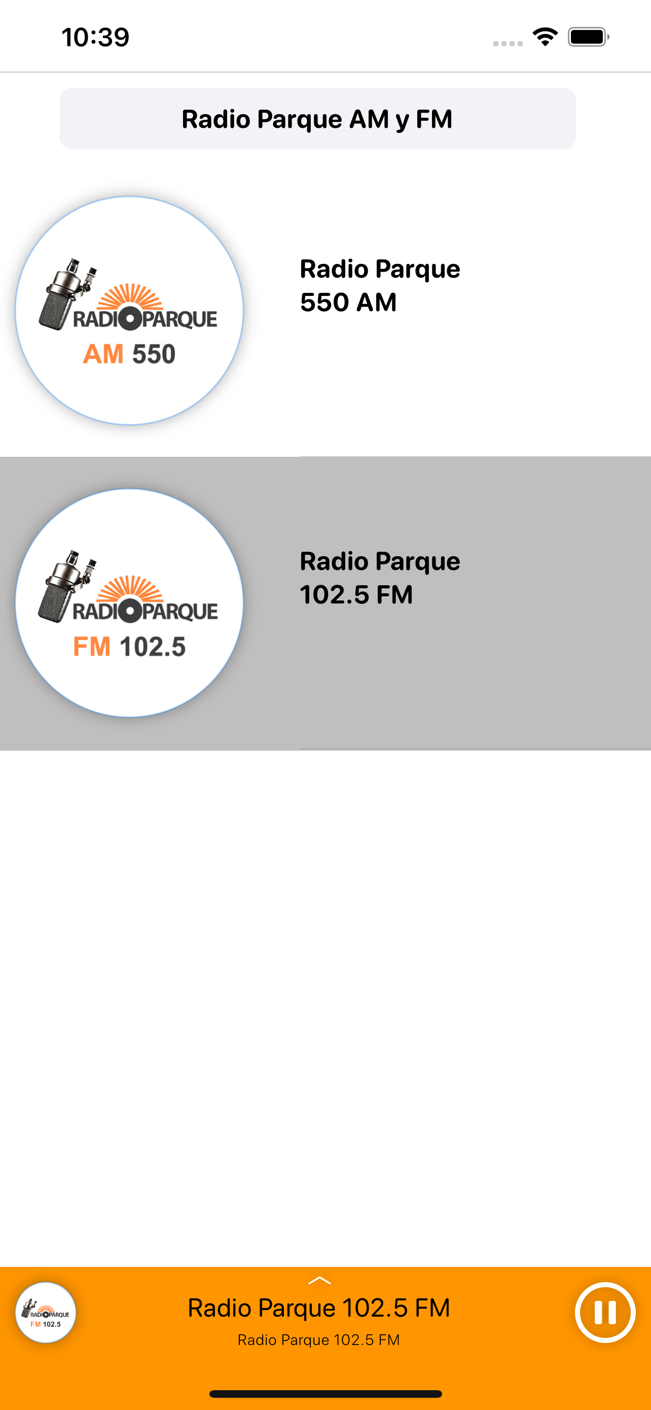 Radio Parque AM y FM